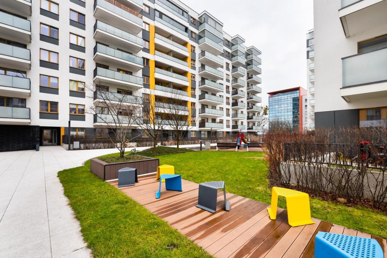 Magazynowa Exclusive Amber Apartment Varsó Kültér fotó